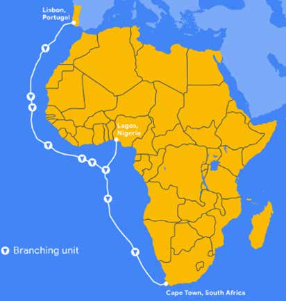 Submarine Cable Branching Unit (Equiano and 2-Africa to Namibia)